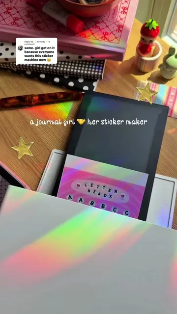 Replying to @✨Bortney✨ my pride and joy 😌 #stickermaking #diystickers #stickers