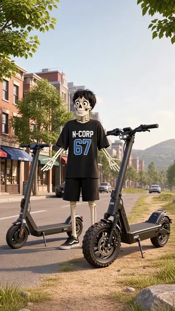 What if you had to choose between a regular electric scooter and a powerful off-