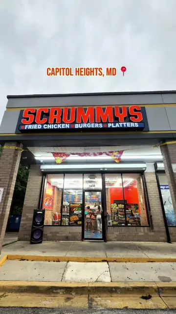 DMV, put this one on your food list 👀🔥 I stopped by Scrummys in Capitol Height