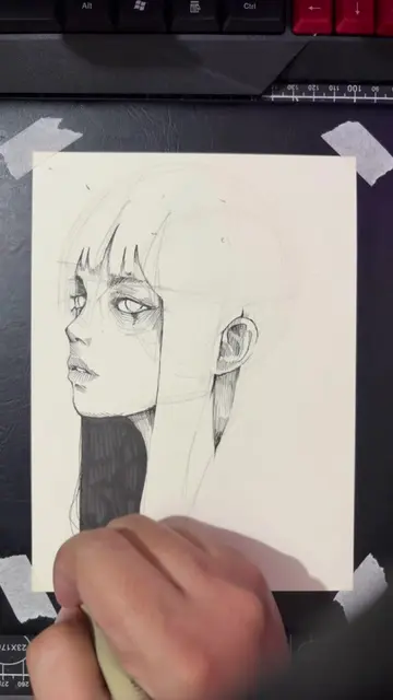 And that will always mean something. #pogzart #art #drawing 