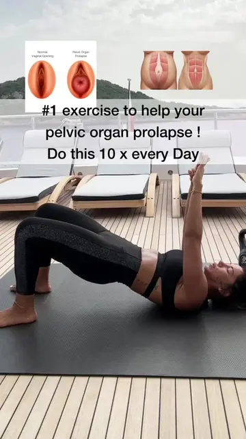Ladies, moms! Life-changing exercise #1 for pelvic organ prolapse + deep core 🤍