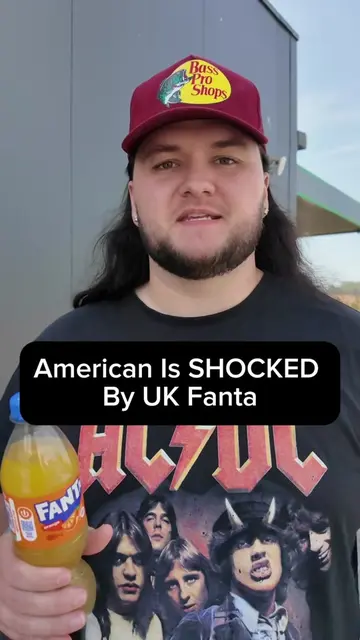 American is SHOCKED by UK Fanta @kare_bear2010 