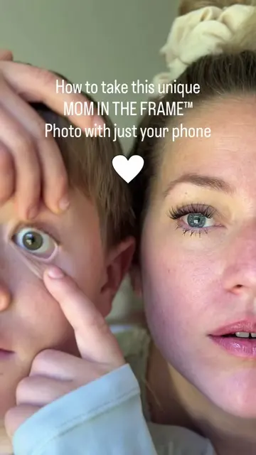 Want to know the secret to getting creative photos like this with your kids? You