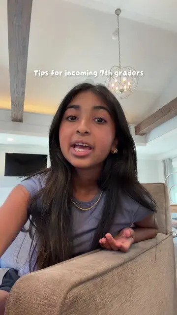 tips for incoming 7th graders #schooltips #anika #tips #fyp #viral 