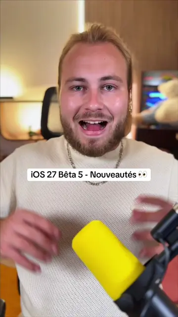 iOS 27 Bêta 5 est enfin sortie après plusieurs semaines d’attente 👀 Je t’expliq