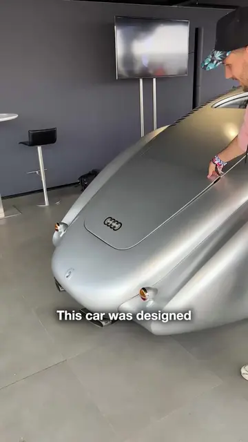 It has a v16 engine 🤯🔥 #audi #type52 #1930 #vintage #supercarblondie