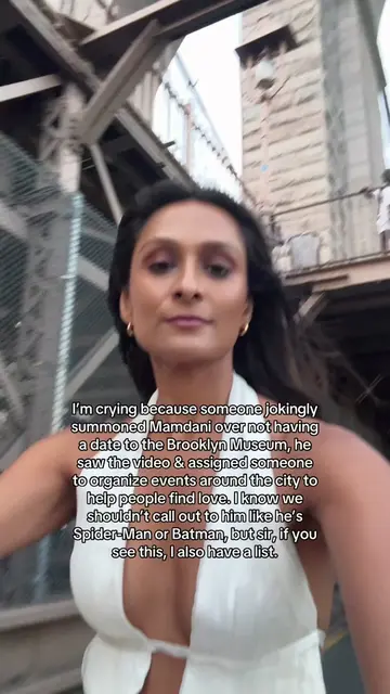 Not him trying to fix the NYC dating scene 😭😭😭 #fyp #mamdani #zohran #nyctikt