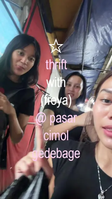 INI DIAAA vlog thrift yg kalian tunggu tungguu!!! maaf panjang durasinya tp emg 
