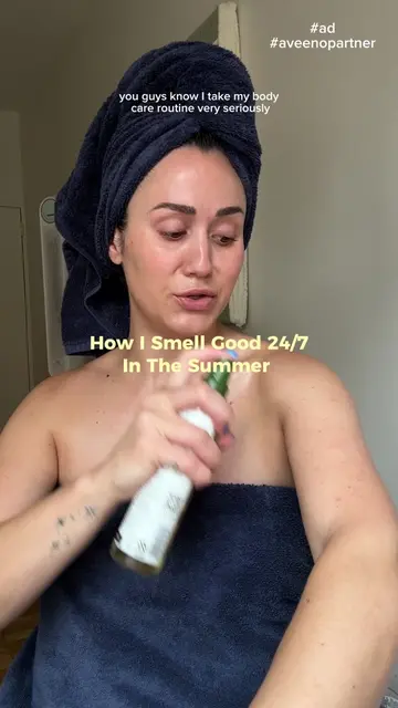 #ad As a certified sweaty girl, my summer body-care routine has to work overtime
