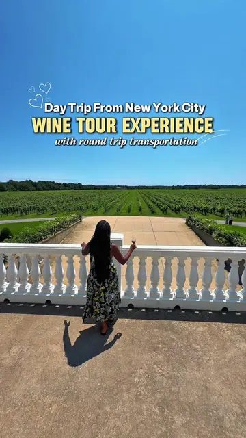 Long Island Wine Tour Day Trip From New York City 🍇✨🍷  🎟️ Link in bio for tic