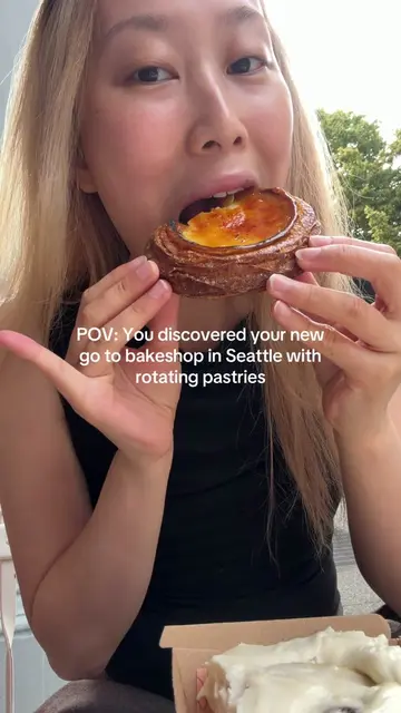 Crème brûlée croissant?? Sign me up!            📍 The Pastry Project, Pioneer S