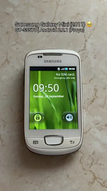 Samsung Galaxy Mini GT-S5570 nostalgia 🥹 #oldphone #oldphones #2010snostalgia #