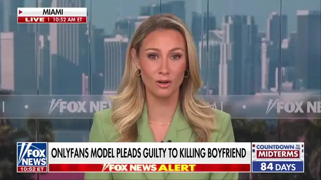 An OnlyFans star is behind bars after pleading guilty in the fatal stabbing of h