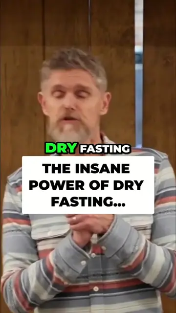 🔥 DRY FASTING: SOMETIMES, LESS IS MORE. 🪱 Curious about fasting, cleansing, an