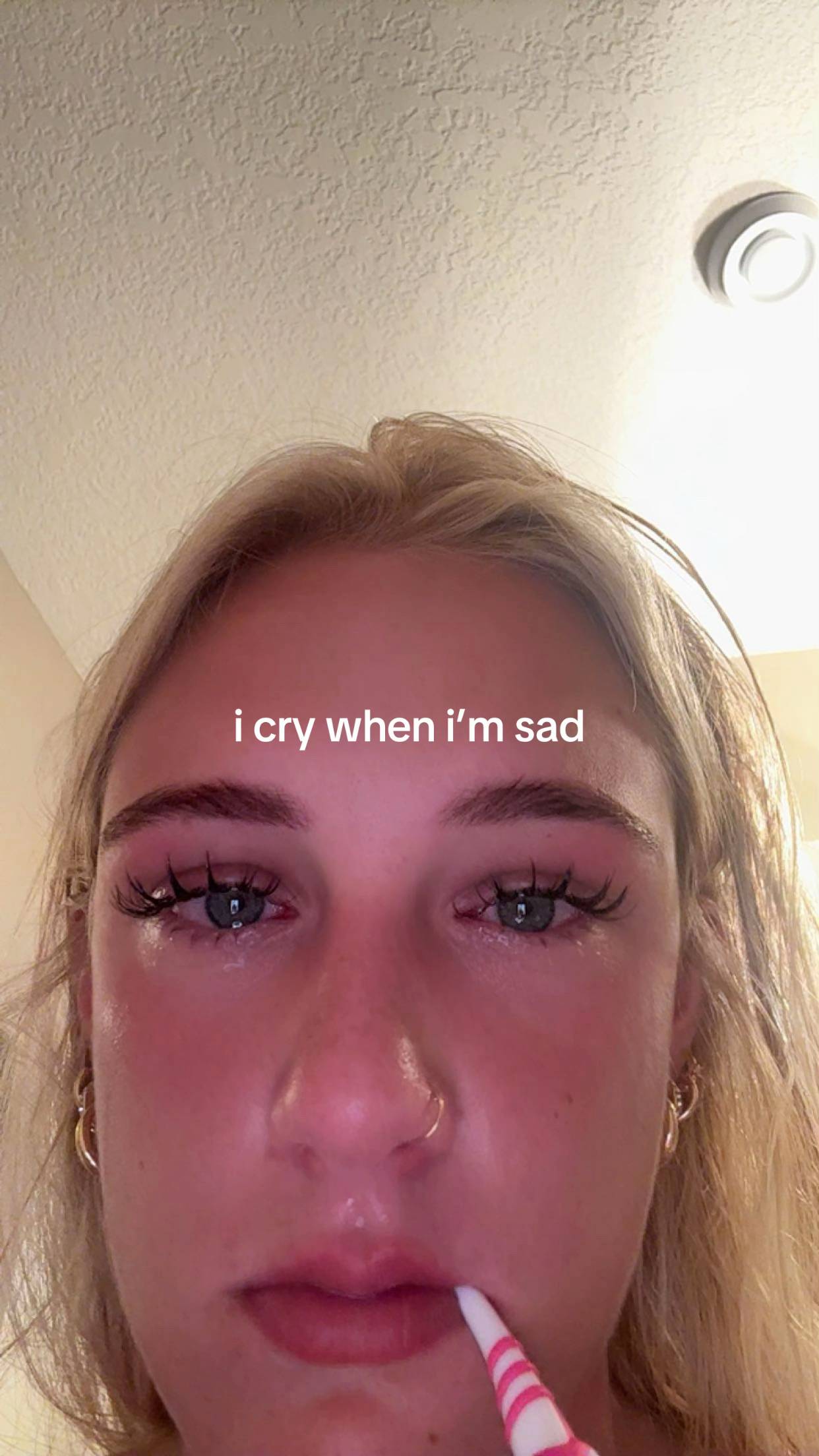 lol don’t take me seriously #crying #relatable #fyp #foryou #feelings 