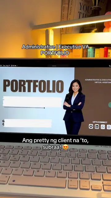 Another portfolio completed for my pretty client! 🤎✨ Thank you for trusting me 