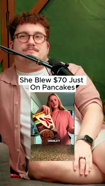 She blew $70 just on pancakes @Caleb Hammer #finance #calebhammer #audit #financ