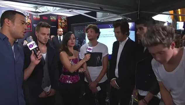 Gangster party… Louis looking so proud of himself… Niall and Zayn’s reactions 😂