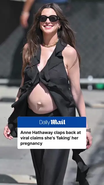 And just like that, case closed 👏  Anne Hathaway has shut down bizarre online s