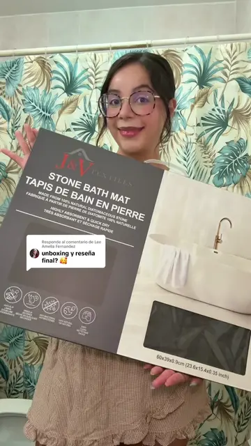 Respuesta a @Lee Amelia Fernandez Por aquí mi review honesto de la alfombra de p