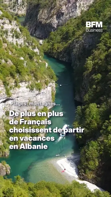 L'Albanie de plus en plus prisée pour les vacances des Français ☀️ +288,2% de ré