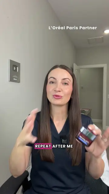 Simplifying my nighttime skincare with @loréal paris usa NEW Triple Power Rich N