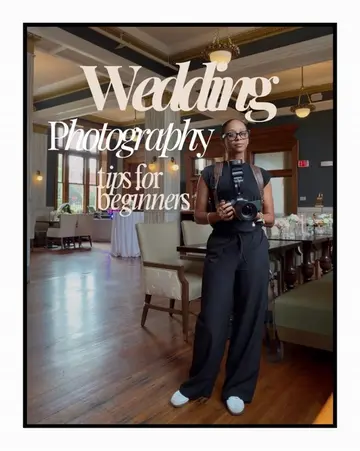 If you're just getting started into wedding photography, or events in general th