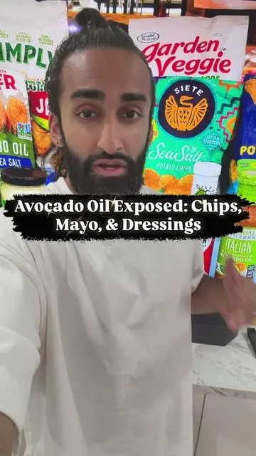🚨 AVOCADO OIL EXPOSED 🥑🧪 A new UC Davis study tested 54 processed foods label