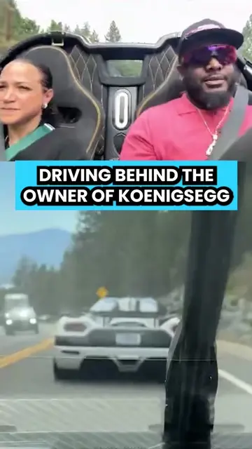 You know bosses cruise in the back ft Christian von Koenigsegg  🏎️ 💨  It’s Day