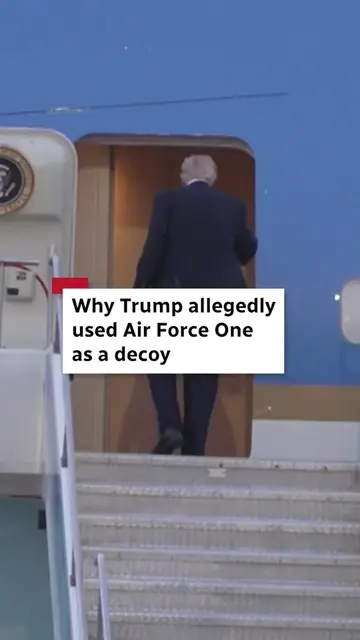 U.S. President Donald Trump boarded Air Force One in Turkey on July 8, but repor
