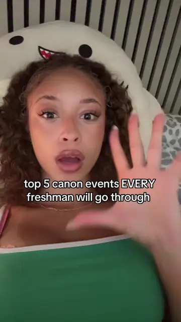 every freshman has a canon event they’ll never forget 💋🌝 save this for when it