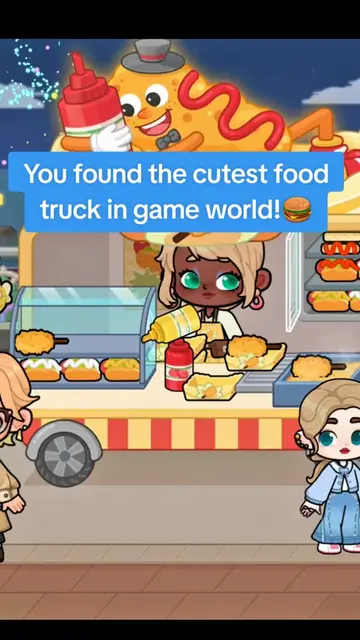 🍔✨ This food truck has EVERYTHING! 👀🌭 Which food would you try first? 😍👇 #G