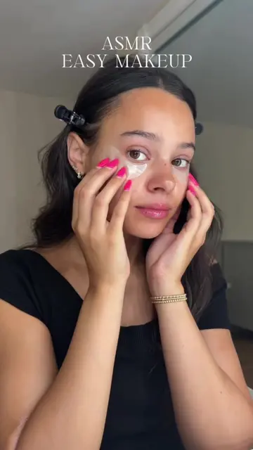 Easy everyday makeup ASMR edition🤭 @L’Oréal Paris #makeuptut #easymakeup #natur