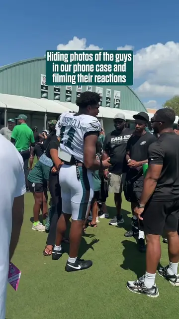 Caught ‘em off guard with this one #eagles #nfl 