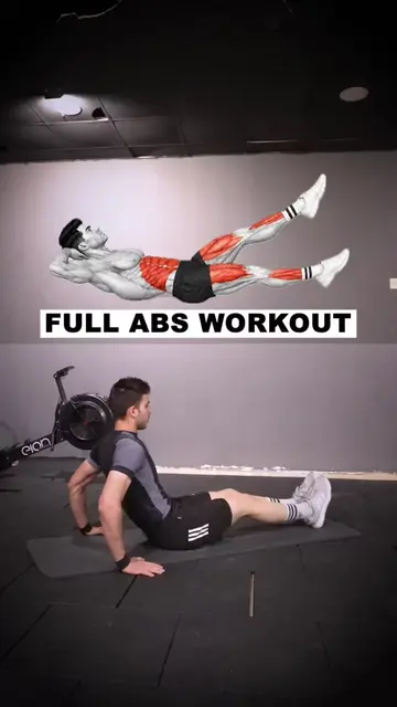 Full abs workout without rest time no equipment ✅🔥 #abs #fullabs #absworkout #f