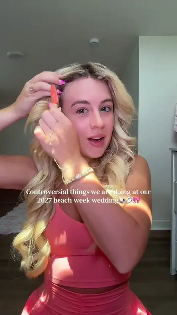 Controversial things we are doing at our beach week wedding👀🐚💍