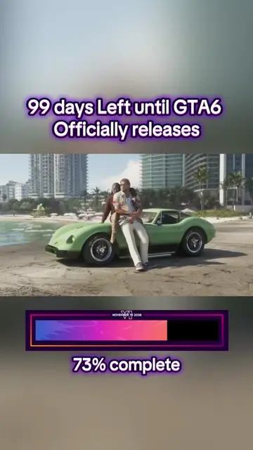 99 problems but GTA6 ain’t one. Counting down every day make sure you follow ❤️ 