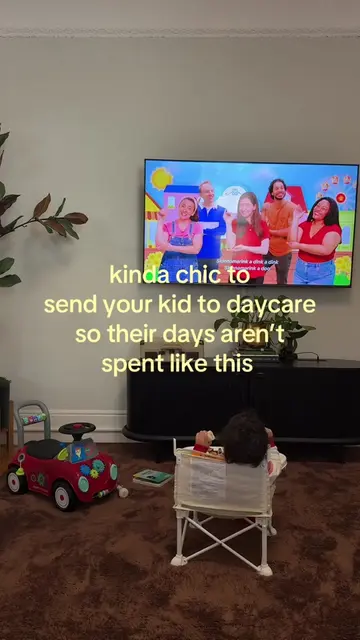 “I can’t believe you’d send your baby to daycare!” Well… this is what her days w