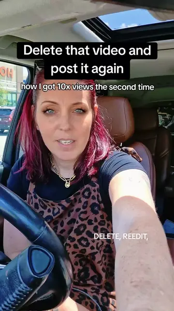 I got 10x the views on my video just delete redit and reposted it. it works!! #t