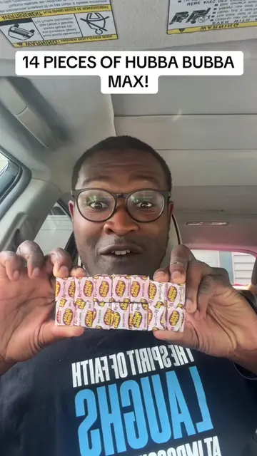 14 PIECES OF HUBBA BUBBA MAX! #hubbabubbamax #hubbabubba #chewinggum #challenge 