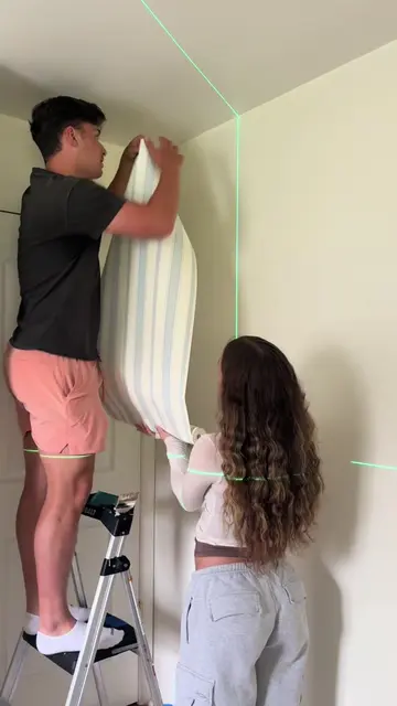 nursery series !!!! part 2 - wallpapering ! my biggest advice is to TAKE UR TIME
