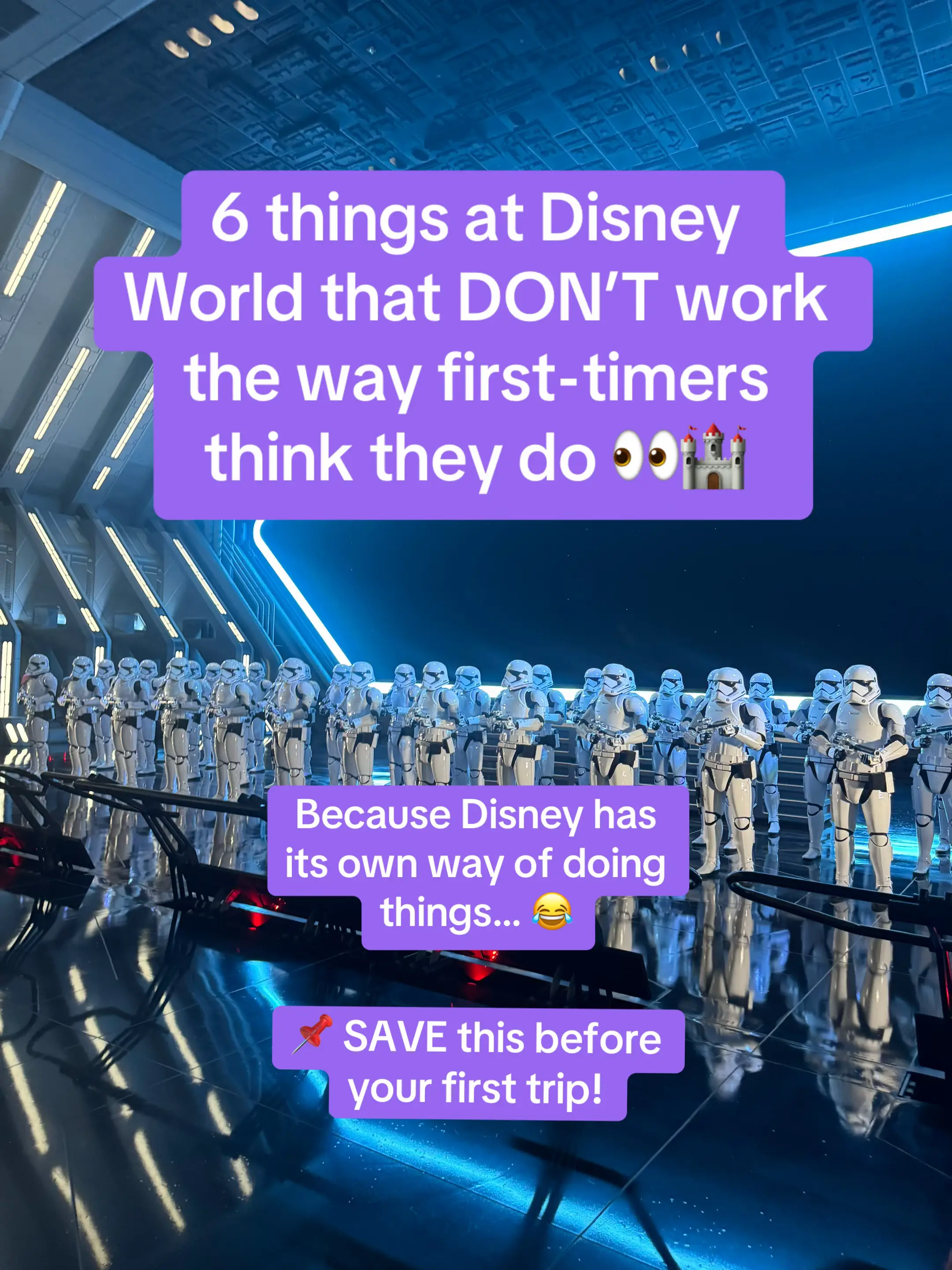 Disney World has its own way of doing things… and some of it is definitely NOT o