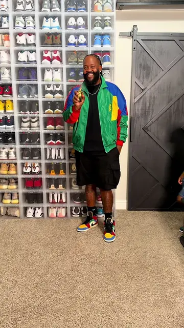 First day of school for my son and I guess he wanted to smell good for the young