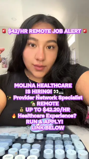 🚨 REMOTE HEALTHCARE JOB ALERT — UP TO $42.20/HR! 💰💻 Molina Healthcare is hiri