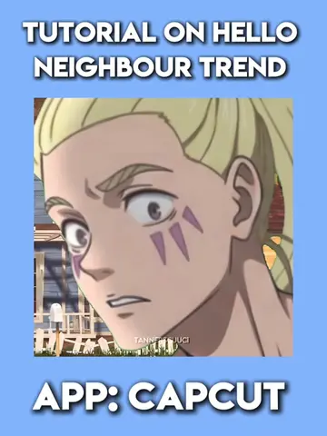 Tutorial on “Montagem Voltar” Hello Neighbour trend in#CapCut #crucian31 #capcut