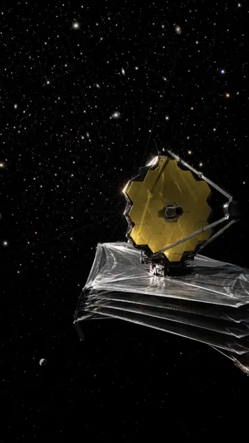 Nearly 1 million miles from Earth, a $10 billion telescope is moving through spa