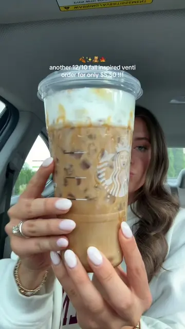 another fall inspired drink for only $5.50 ??!! YES PLEASE!!! posting this order