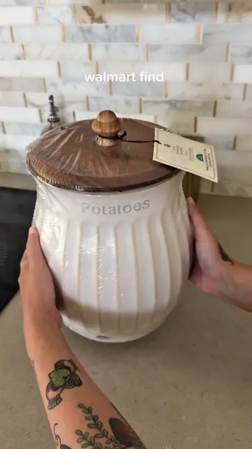 been looking for potato pantry storage and thought this was perfect!  #walmartfi