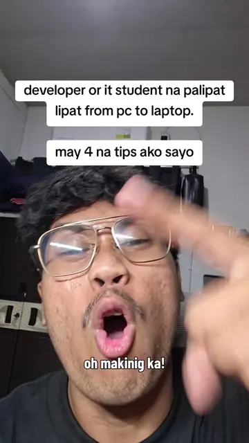 Developer or IT student na palipat-lipat from PC to laptop?  May 4 tips ako sayo