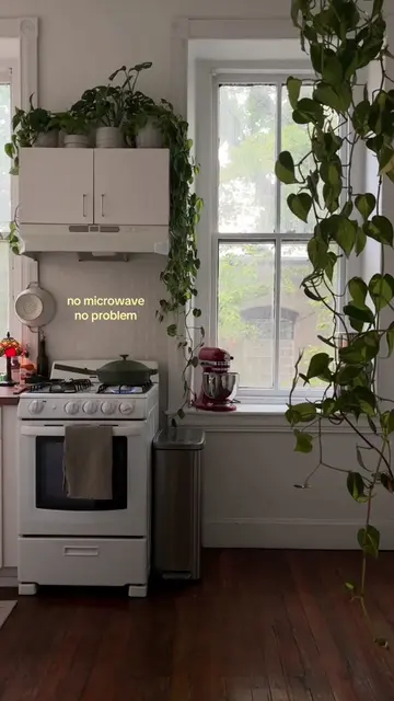 how i eat up leftovers without a microwave! when i first moved in to my apartmen